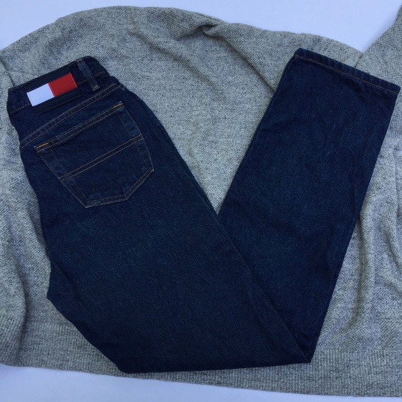 Tommy Hilfiger Denim - Vintage Tommy Hilfiger High Waisted Jeans. 6.